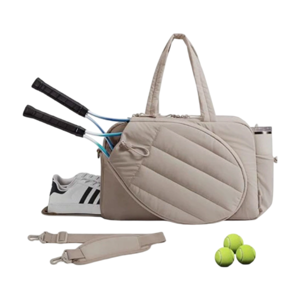 Large Capacity Multi-Zone Portable Racket Bag