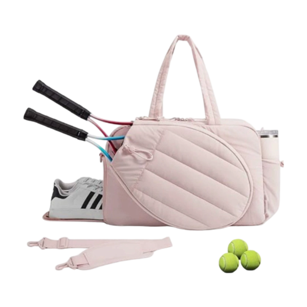 Large Capacity Multi-Zone Portable Racket Bag