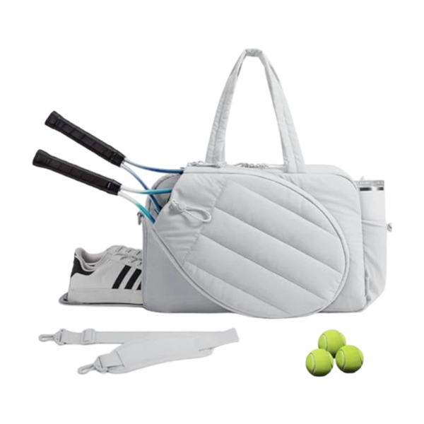 Large Capacity Multi-Zone Portable Racket Bag