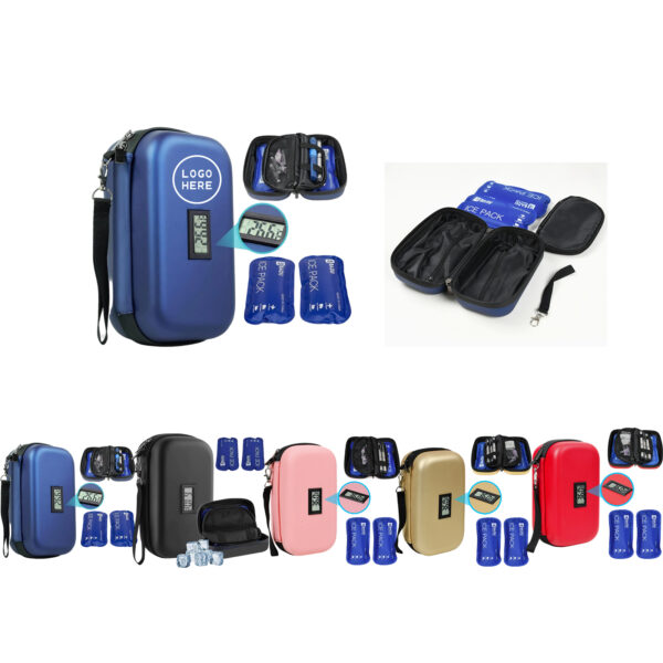 SPL157 Portable Diabetic Cooler Bag with Ice Pack and Temp Display