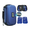 Portable Diabetic Cooler Bag with Ice Pack and Temp Display