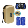 Portable Diabetic Cooler Bag with Ice Pack and Temp Display