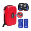Portable Diabetic Cooler Bag with Ice Pack and Temp Display
