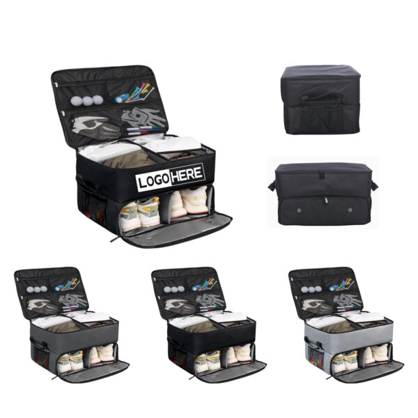 SPL158 Waterproof Oxford Golf Trunk Organizer with Dividers