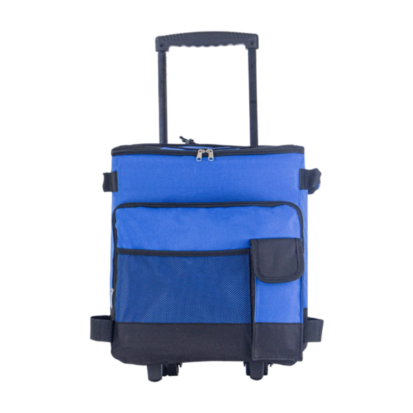 43L Rolling Cooler Bag Cart with Waterproof Design