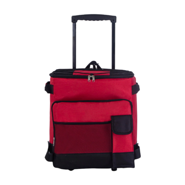 43L Rolling Cooler Bag Cart with Waterproof Design