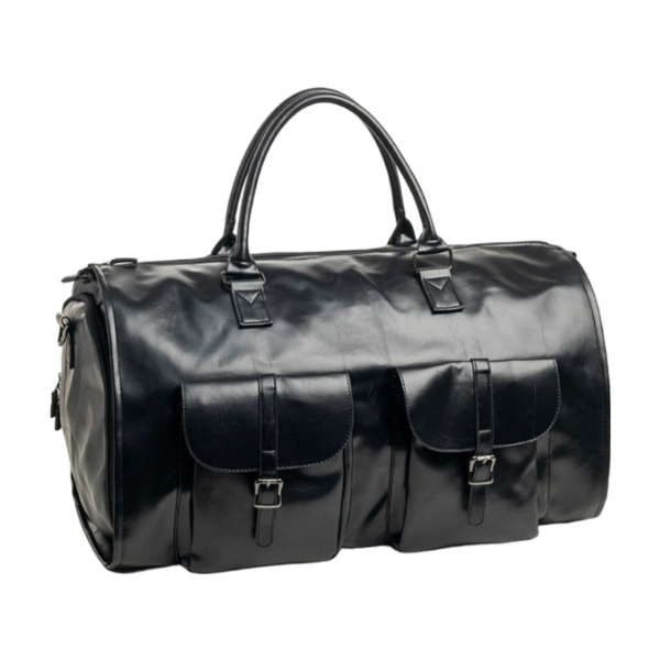 Stylish Carry-On Garment Duffle Bag with Trolley Sleeve