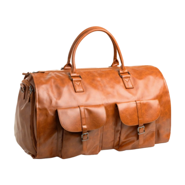Stylish Carry-On Garment Duffle Bag with Trolley Sleeve