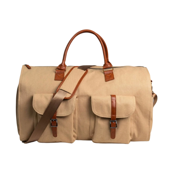Stylish Carry-On Garment Duffle Bag with Trolley Sleeve
