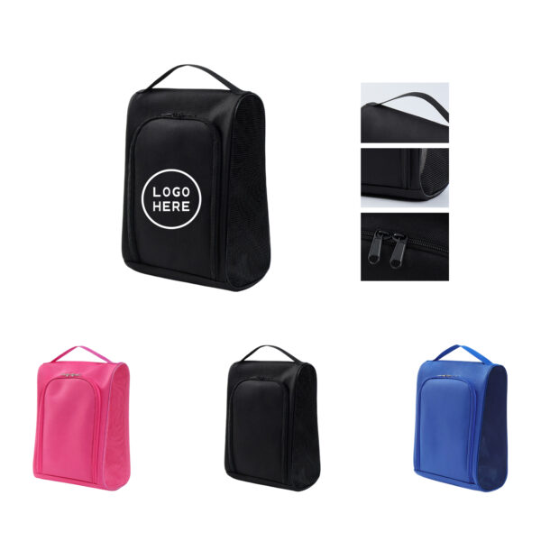 SPL164 Durable Oxford Fabric Shoe Storage Bag with Reinforced Zipper