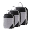 Ultra-Soft Compression Packing Cube Set with Mesh Windows
