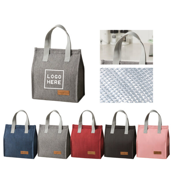 SPL167 Simple Insulated Lunch Bag with Easy-Clean Lining