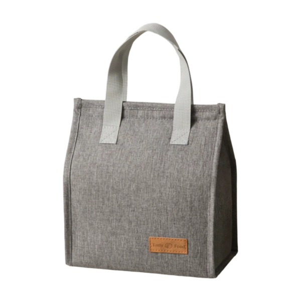 Simple Insulated Lunch Bag with Easy-Clean Lining