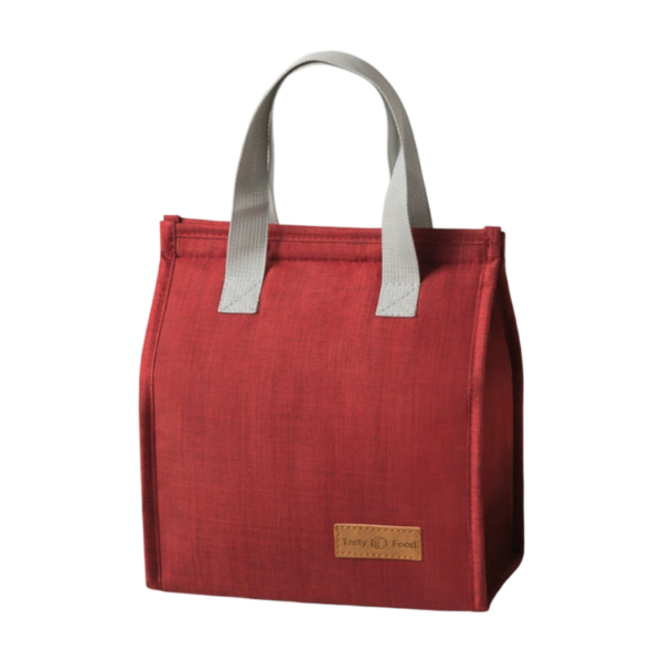 Simple Insulated Lunch Bag with Easy-Clean Lining