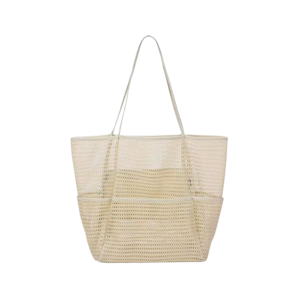 Large Mesh Beach Tote Bag For Women