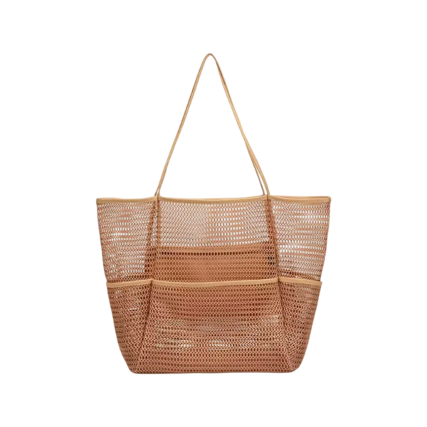Large Mesh Beach Tote Bag For Women