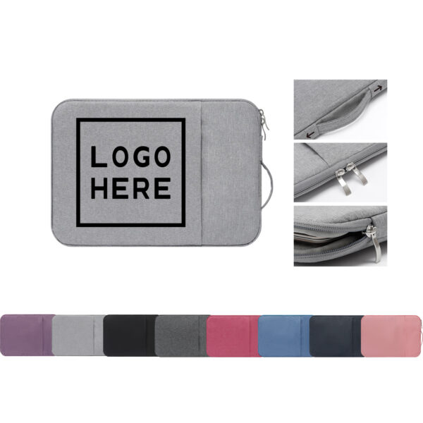 SPL173 Waterproof Laptop Sleeve Case With Front Pocket