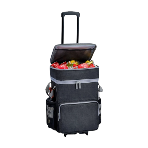 72 Can Large Rolling Cooler With Detachable Bags