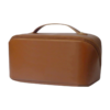 Large Capacity Leather Makeup Bag For Travel