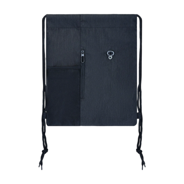 Sports Drawstring Bag With Multi Pockets