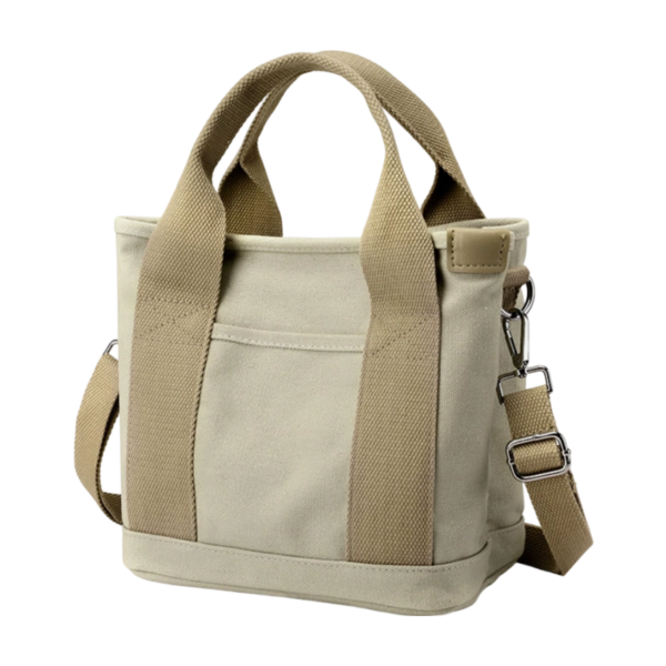 Travel Canvas Bag With Adjustable Shoulder Strap