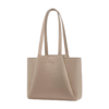 Vintage Style Shoulder Bag With Zipper Closure