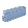 Clear Mesh Pen Bag With Layered Storage