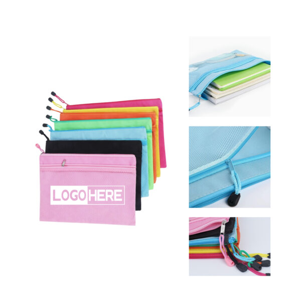 SPL191 A4 Document Pouch With Double Layers