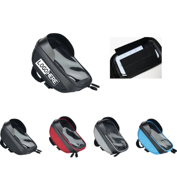 SPL198 Bicycle Front Frame Storage Pouch with Sun Visor