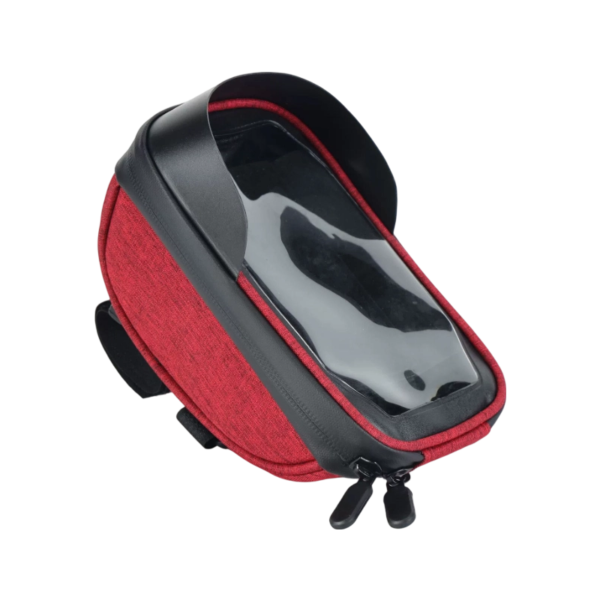 Bicycle Front Frame Storage Pouch with Sun Visor