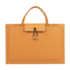 Faux Leather Laptop Case with Plush Lining