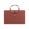 Faux Leather Laptop Case with Plush Lining
