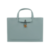 Faux Leather Laptop Case with Plush Lining