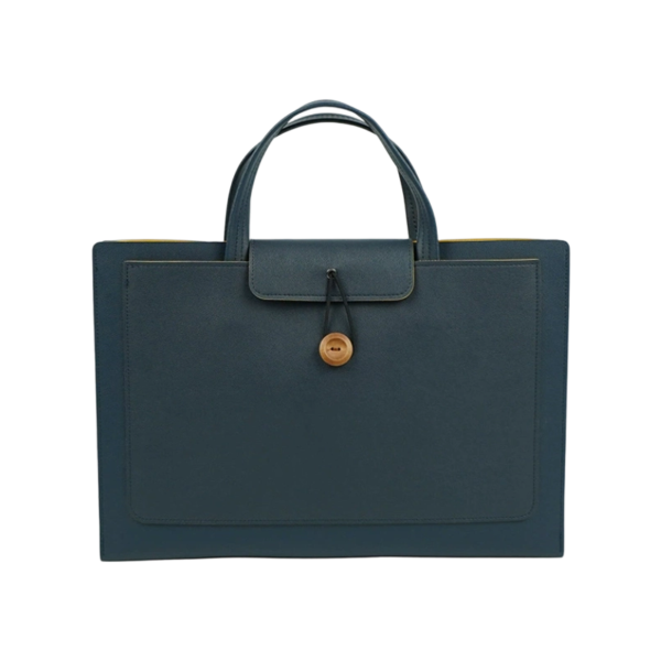 Faux Leather Laptop Case with Plush Lining
