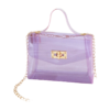 Clear PVC Jelly Crossbody Shoulder Clutch Bag