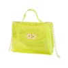 Clear PVC Jelly Crossbody Shoulder Clutch Bag