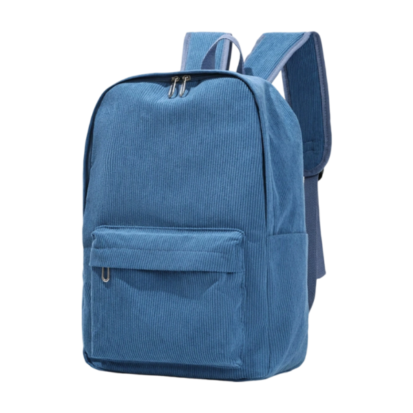 Corduroy School Backpack for Teenagers