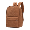 Corduroy School Backpack for Teenagers