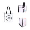 Clear PVC Vinyl Stadium Tote Bag