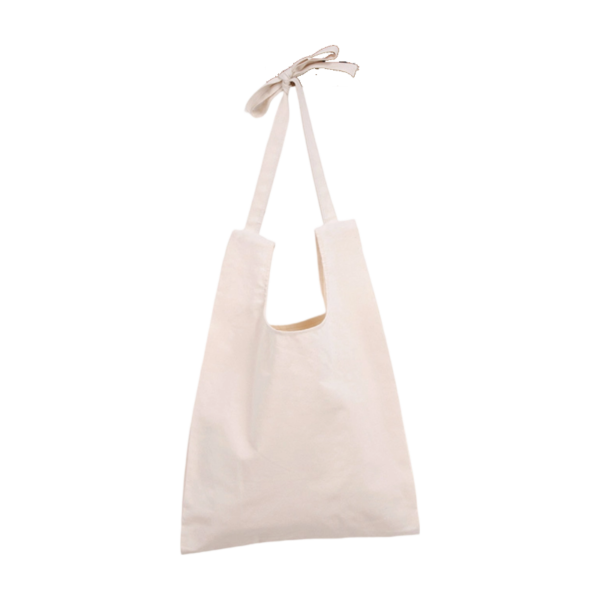Canvas Drawstring Handheld Shoulder Shopping Bag