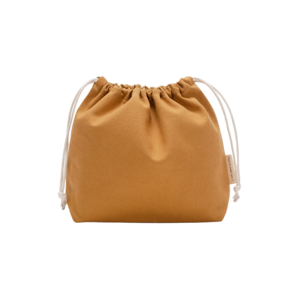 Natural Canvas Drawstring Storage Carry Bag