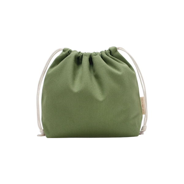 Natural Canvas Drawstring Storage Carry Bag