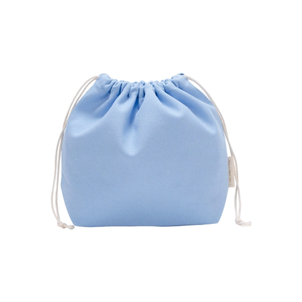 Natural Canvas Drawstring Storage Carry Bag