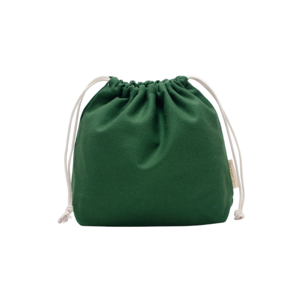 Natural Canvas Drawstring Storage Carry Bag