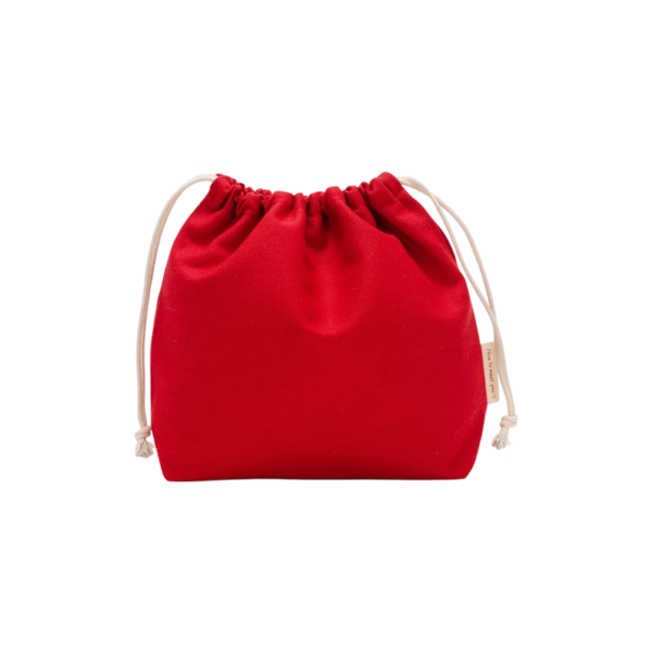 Natural Canvas Drawstring Storage Carry Bag