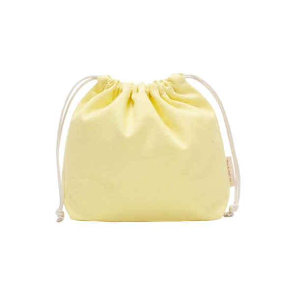 Natural Canvas Drawstring Storage Carry Bag