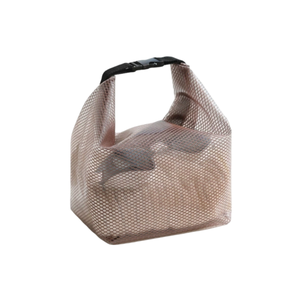 Transparent Mesh Toiletry Carry Tote Bag