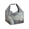 Transparent Mesh Toiletry Carry Tote Bag