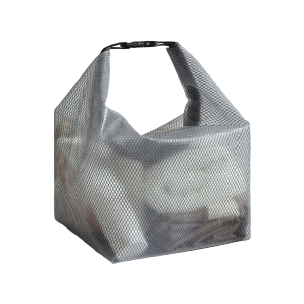 Transparent Mesh Toiletry Carry Tote Bag