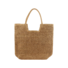 Straw Beach Bag with Inner Pocket